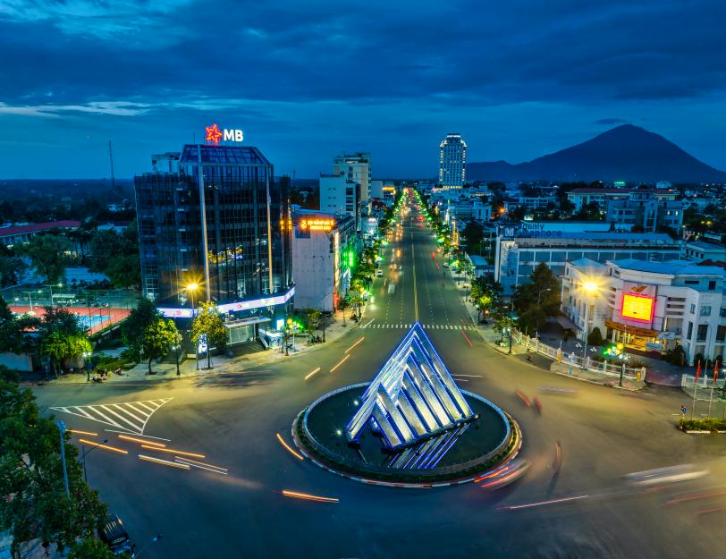 Trung tâm thành phố Tây Ninh